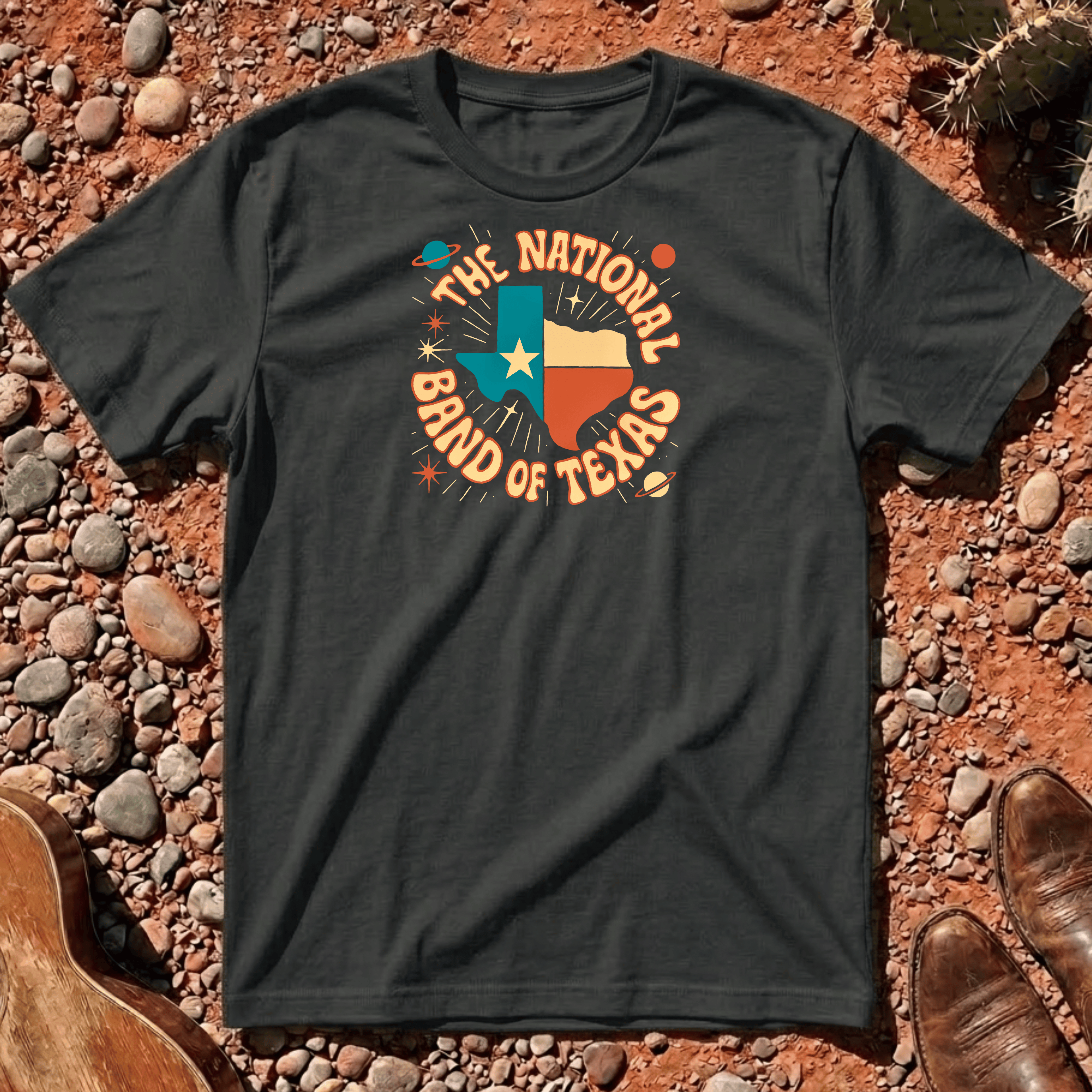 The National Band of Texas Logo T-Shirt