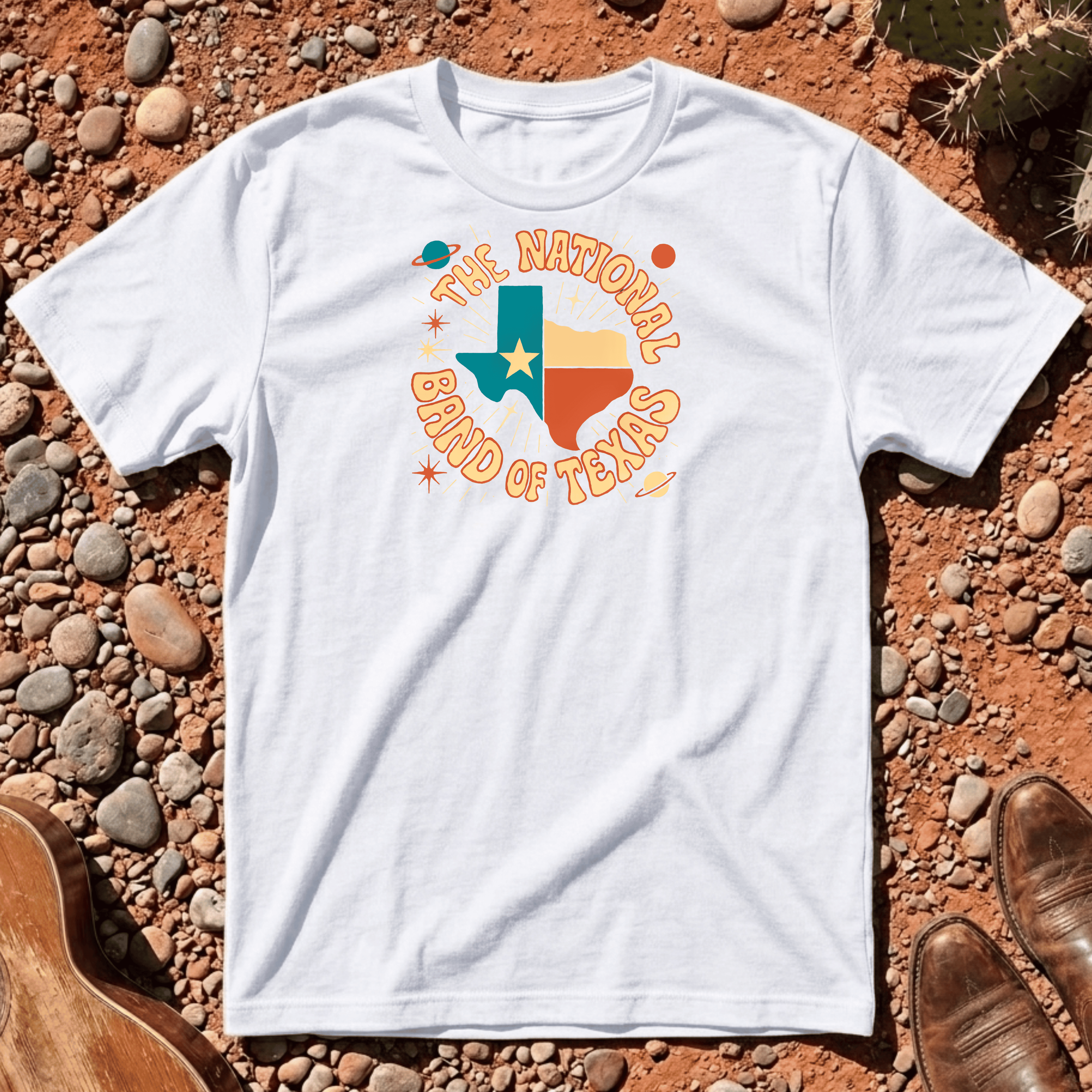 The National Band of Texas Logo T-Shirt