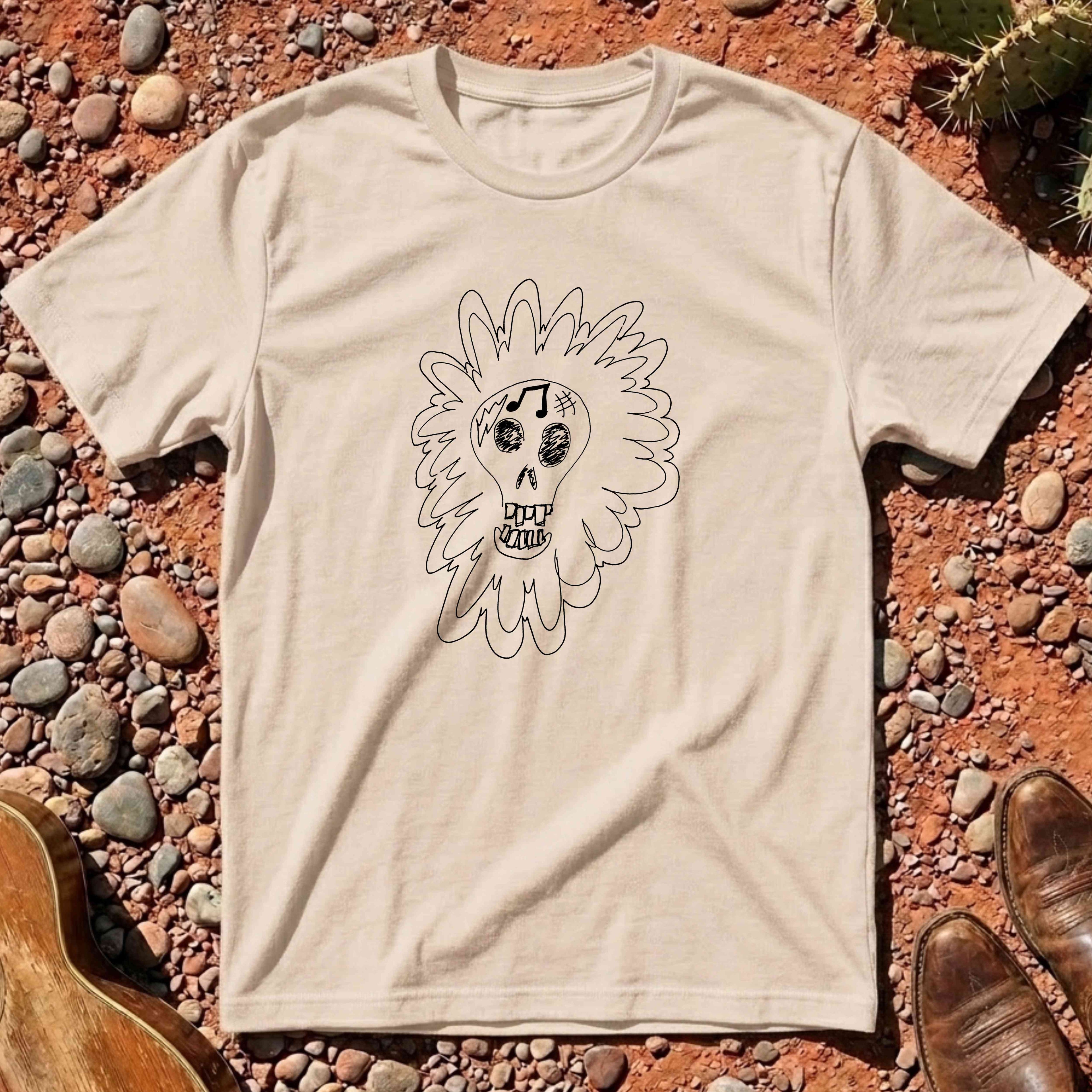 Music-Skull T-Shirt