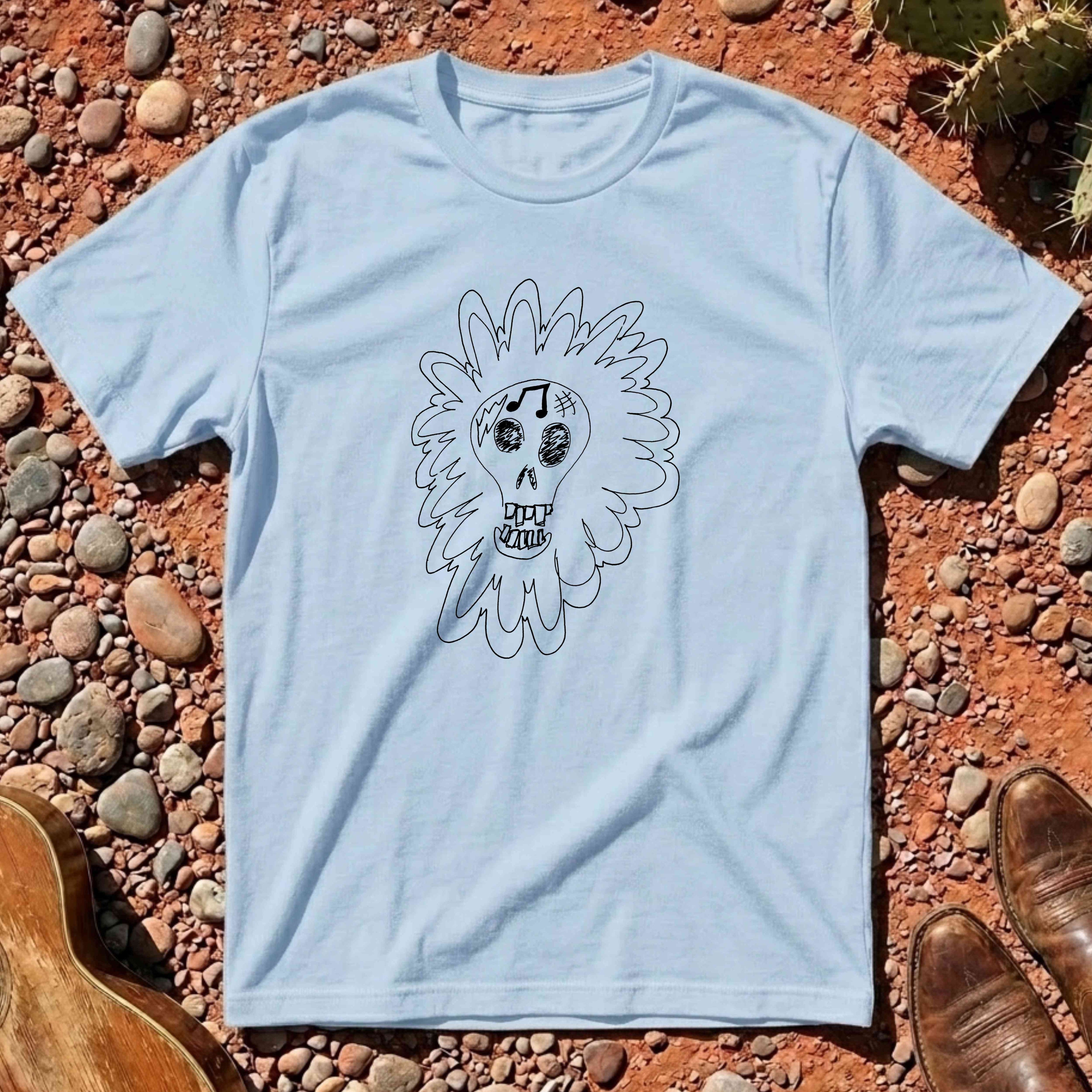 Music-Skull T-Shirt