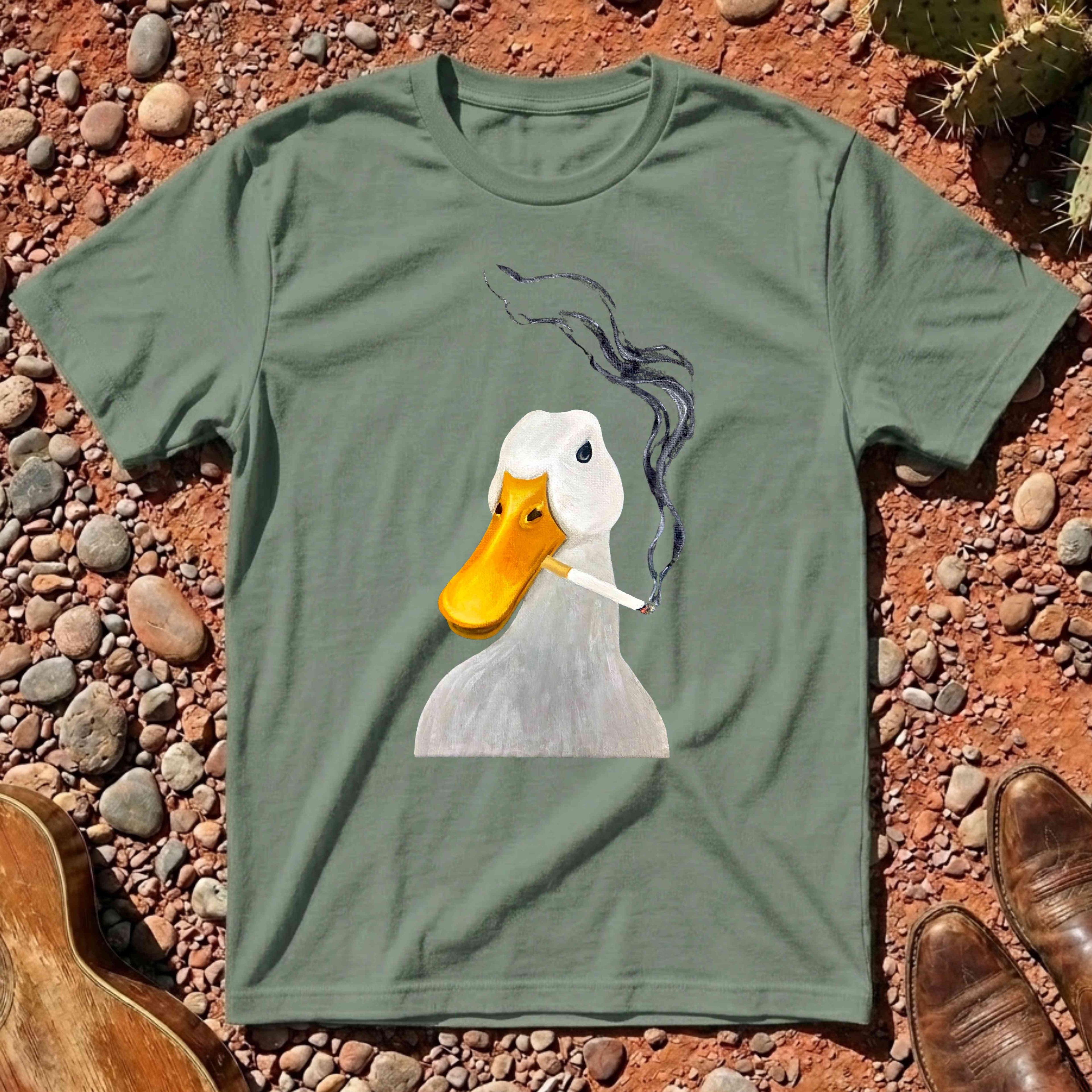 Smoking Duck T-Shirt