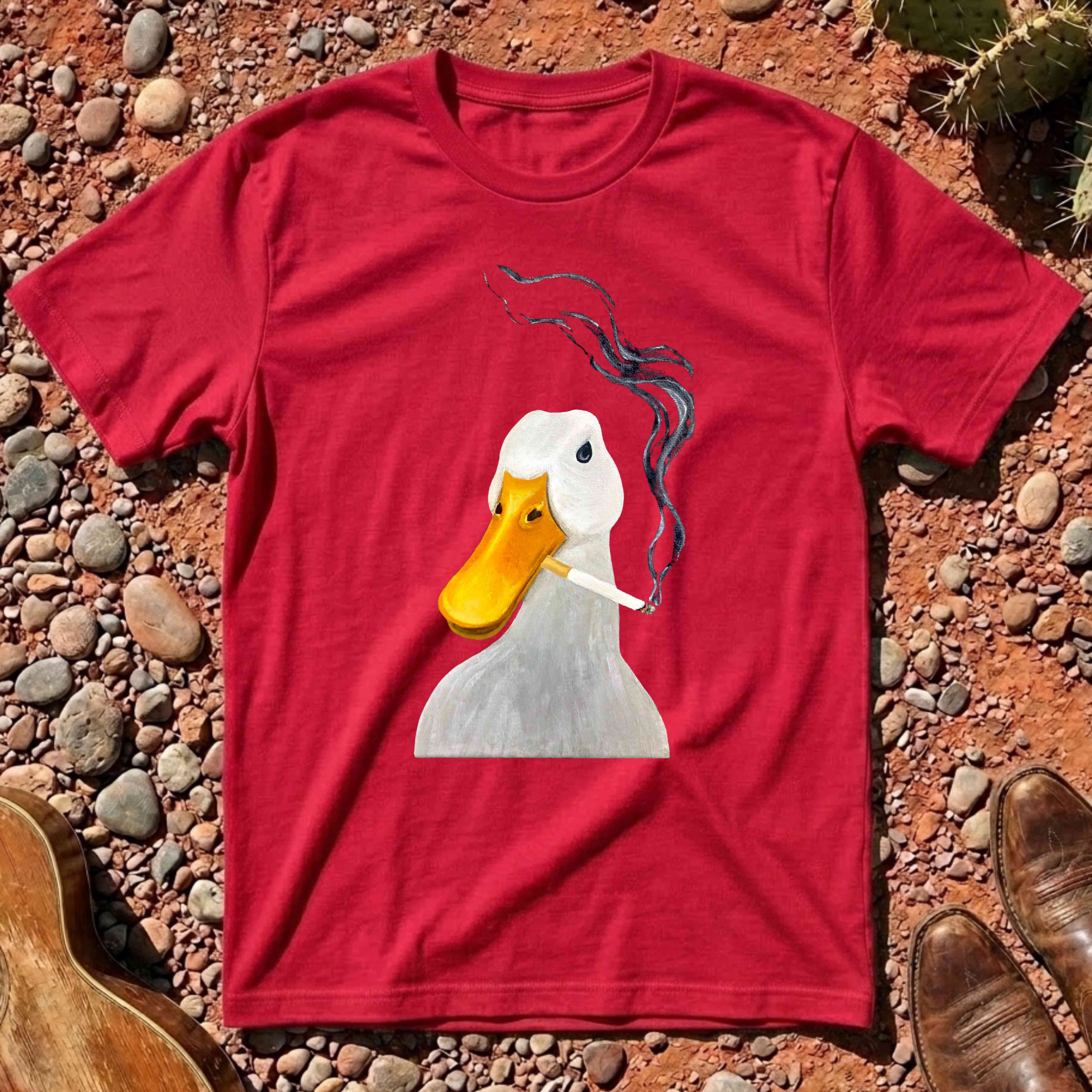 Smoking Duck T-Shirt